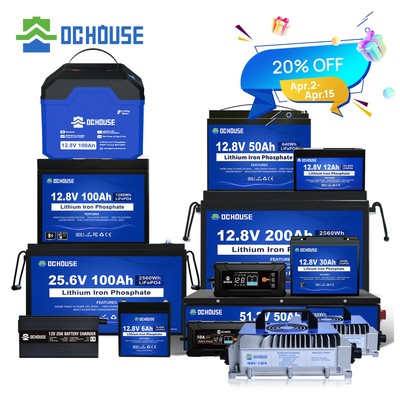 LiFePO4 Akku 12V/24V/48V 6Ah 30Ah 100Ah 200Ah Lithium Batterie BMS für RV Solar