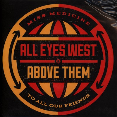 All Eyes West / Above Them - Split (Vinyl 7'' - 2012 - Original)