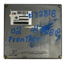 2002 Nissan Frontier 2.4L ECM Electronic Control Module MEC04-370 C1  A/T Auto
