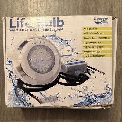 Life-bulb Smart Pool LED Pool Lights Inground Pool, Wall Mounted Color Changing