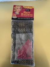 Vintage Tip-Top Hair Rollers Plastic Pins NOS 1950s Vanity Beauty Set