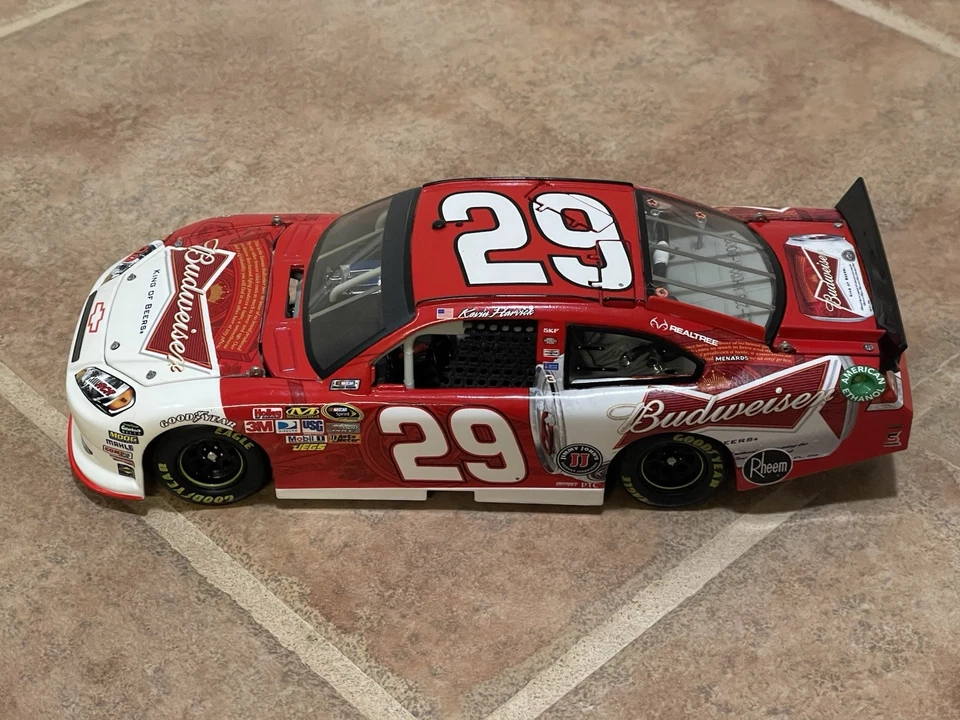 Kevin Harvick Budweiser Bud 2012 pajarita Bud Shootout acción personalizada Elite 1/24 Foto 3 de 4