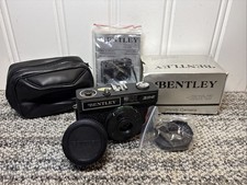Vintage Bentley BX-3 35mm Film Cameras with 1 Soft Case /Box/Manual/ Untested