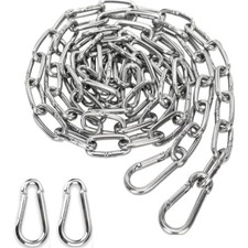 Belastbare Edelstahl Kette 3mm x 1,5m - Stabil, Korrosionsbeständig & Flexibel