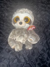 TY Beanie Boos - DANGLER THE SLOTH  6” Stuffed Plush VGC