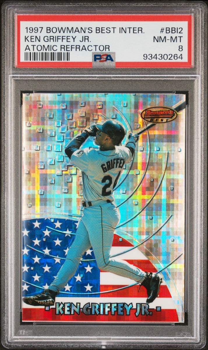 KEN GRIFFEY Jr. BOWMAN ATOMIC REFRACTOR