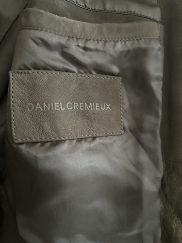 Daniel Cremieux Suede Leather Blazer Mens Size 44L Brown Preppy Career - Afbeelding 4 van 11