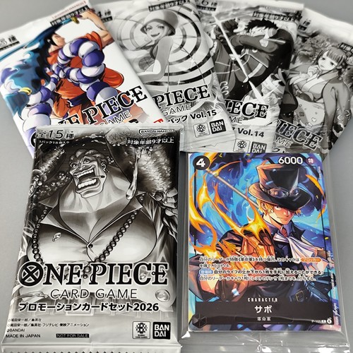 Promotion Pack One Piece Card Game 3rd Anniversary Treasure Campaign etc 6packs