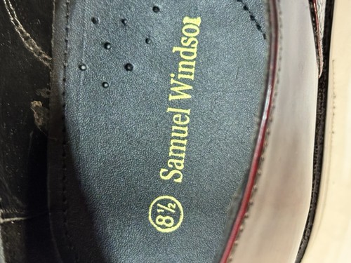 Samuel Windsor Chichester Ochsenblut Schuhe US-Größe 9 UK-Größe 8,5 - Bild 4 von 11