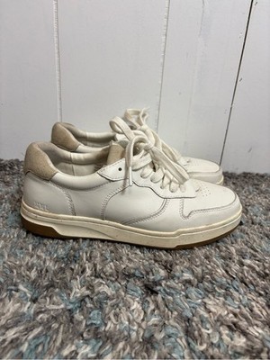 Madewell Shoes Womens 7.5 Court Sneakers Suede Back Versatile Capsule Neutral
