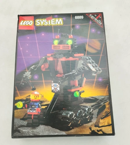 LEGO 6889 Recon Robot MIB BOX ONLY Space Spyrius Space Vintage