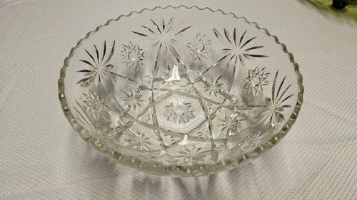 Anchor Hocking Star of David Prescut Bowl