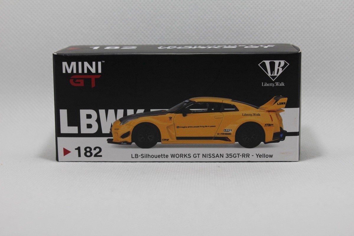 MINIGT　No.182　LB-Silhouette　WORKS MINI GT 182 Chase LB-Silhouette WORKS GT Nissan 35GT-RR