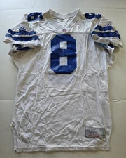Vintage Dallas Cowboys Troy Aikman Apex One NFL Football White XL Jersey