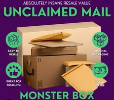 MONSTER BOX- Unclaimed MAIL