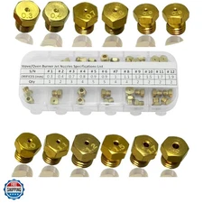 36 PCS LP Gas Conversion Kit for Range/Cooktop/Stove | Propane & Natural Gas ...