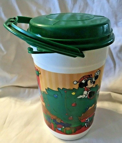 2017 Disney Parks Happy Holidays Popcorn Bucket Mickey & Friends Decorating Tree - Picture 4 of 9