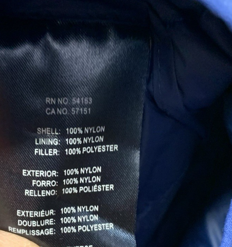Club Room Macy's XL Men's Quilted Packable Puffer Jacket Blue NEW - Picture 7 of 8