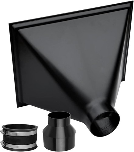 POWERTEC 13" x 16" Big Gulp Dust Hood w/ 4" Flex Cuff & 4" to 2-1/2" Reducer - 第 2/9 張圖片