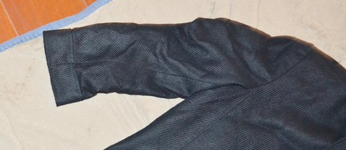 West End Black 100% poly Men's Car Coat Winter Jacket size L  - Picture 6 of 10