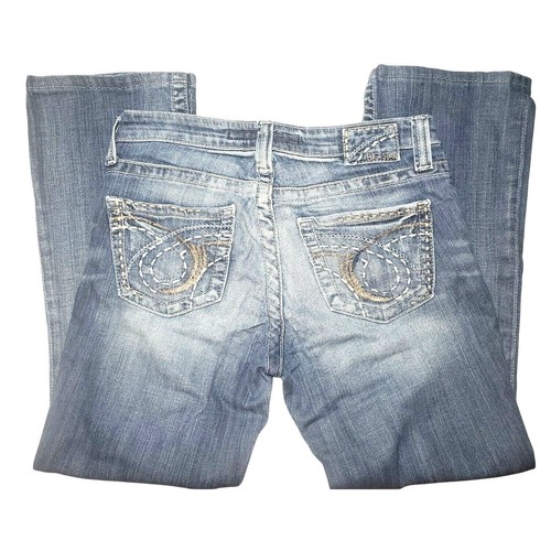 Y2K Big Star Jeans 26 Women Maddie Bootcut Capris Cropped Size 26x25 Short