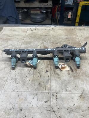 08-12 ELANTRA 10-11 SOUL FUEL RAIL W 4 INJECTORS 2.0L FEDERAL/CANADA EMISSIONS