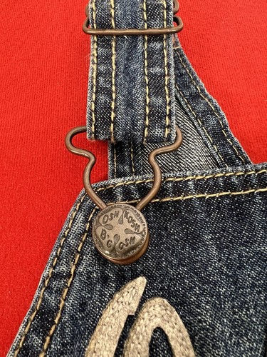NWT Oshkosh Bgosh Blue Denim Overalls 18M - NEW w/Tags - Picture 6 of 10