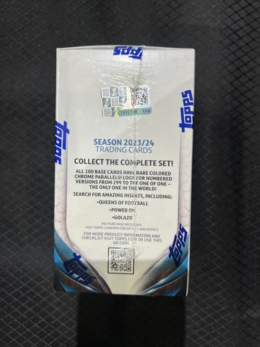 2023/24 Topps Chrome UEFA Women's Champions League Soccer Blaster Box Sealed - Picture 2 of 3