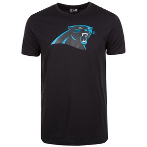 New Era NFL Carolina Panthers Logo T-Shirt Herren schwarz / blau NEU