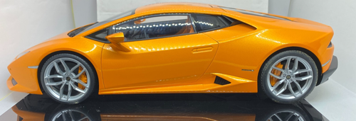 AUTOART 12098 LAMBORGHIHI HURACAN LP610-4 PEARL ORANGE 1:12 SCALE - Picture 10 of 17
