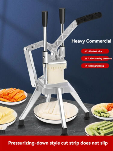 Cortador manual de frutas y verduras cortador de alimentos comercial cortador de aleación de aluminio - Imagen 3 de 13