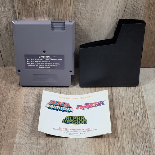 Ikari Warriors II - Victory Road - Nintendo NES Game, Manual & Dust Sleeve - Picture 2 of 4