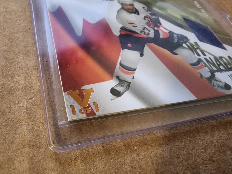 Camiseta deportiva Mike Peca Oh Canadá 2003-04 usada en el juego bóveda 1/1 OCJ-12 1 de 1 Foto 2 de 4