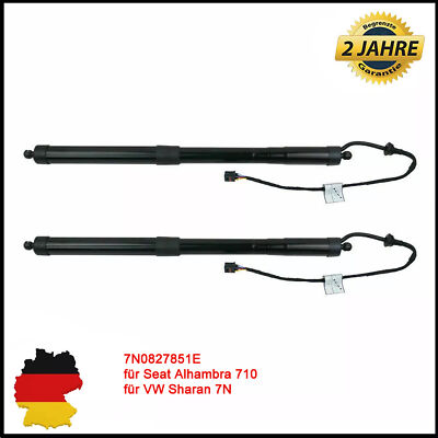 2x Antriebseinheit Heckklappe Gasdruckfeder für VW Sharan 7N Alhambra 710----TN