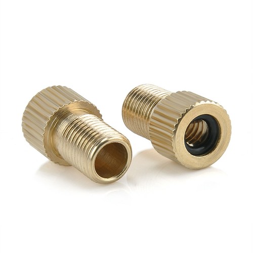2x Presta zu Schrader Ventil Adapter Konverter Rennrad Zyklus Fahrrad Pumpe-Tube - Bild 8 von 9