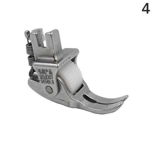 Sewing Machine Roller Presser Foot For Leather Curtain Thick Cloth Fabric - Photo 10/14