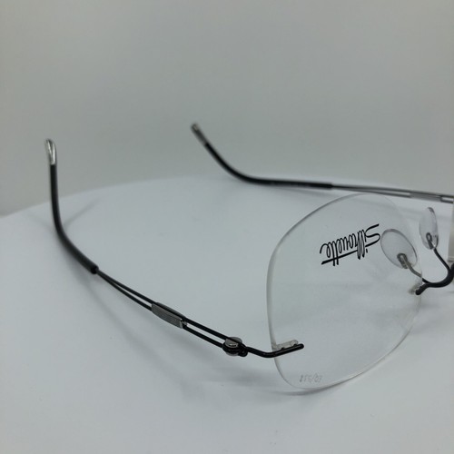 Nuevas gafas Silhouette sin montura Titan Next Generation 5521 C. 9040 negras 53 mm - Imagen 10 de 14
