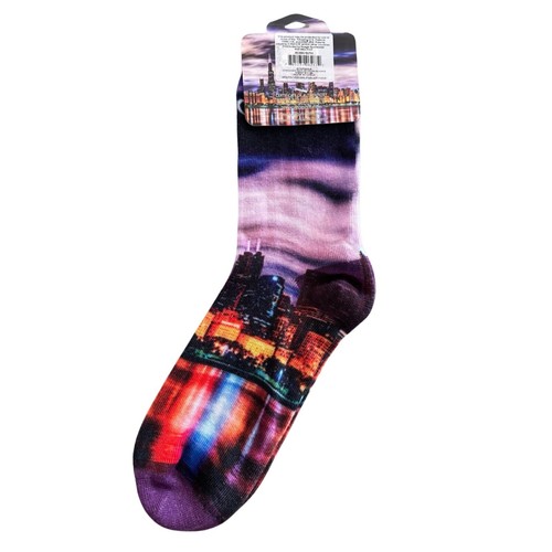 ROBIN RUTH women’s “I Love Chicago” socks - Picture 2 of 4