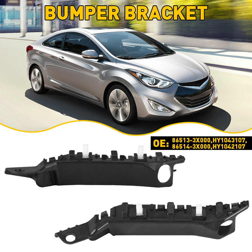 2011-2015 Hyundai Elantra Front Bumper Bracket Set Left & Right EX  