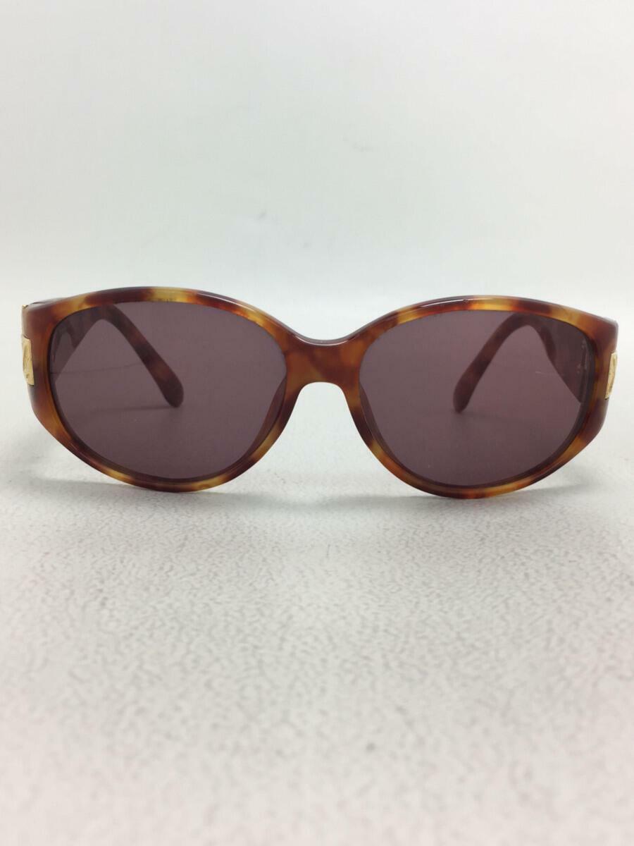 Auth YVES SAINT LAURENT Sunglasses Oval Tortoiseshell  display picture 2