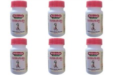 6 x Baidyanath Chandraprabha Bati Tablets 80tab Ayurvedic Herbal