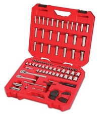 CRAFTSMAN 105 Piece SAE Metric Mechanics Tool Set Socket Wrench 1/4-In 3/8-In