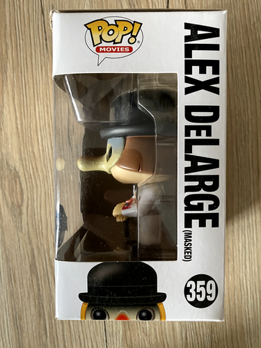 Funko Pop! Alex DeLarge Masked #359 Clockwork Orange Pop Movies - Foto 2 di 6