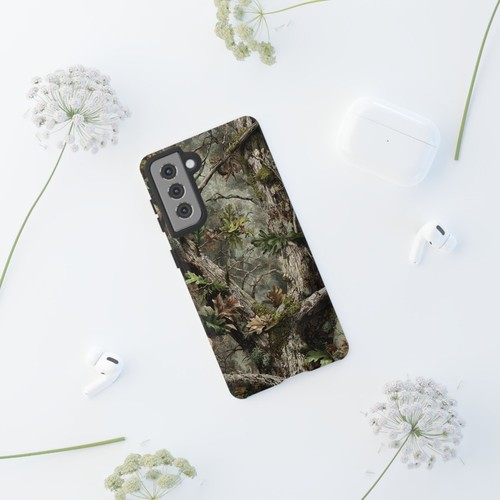 Pour iPhone | Samsung Galaxy | Coque téléphone Pixel - Feuilles de chêne mousse chasse camouflage - Photo 217 sur 255