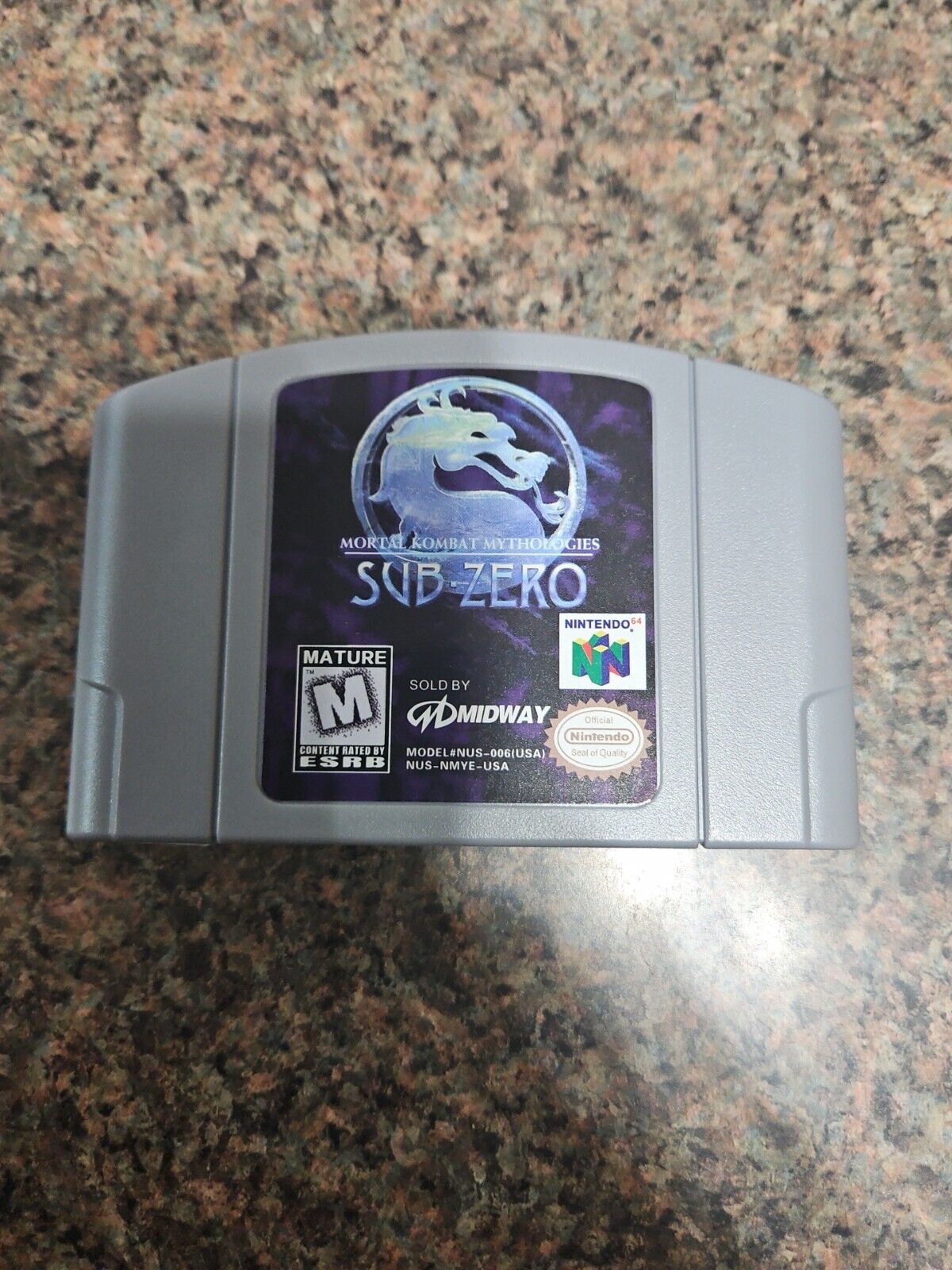 Mortal Kombat Mythologies Sub Zero Nintendo 64  N64 Cartridge Games -  Sub-zero 64 - Aliexpress