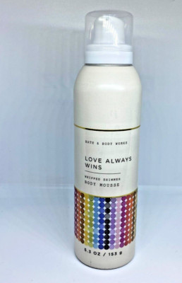 Bath & Body Works  LOVE ALWAYS WINS WHIPPED SHIMMER BODY MOUSSE * 8 OZ  *