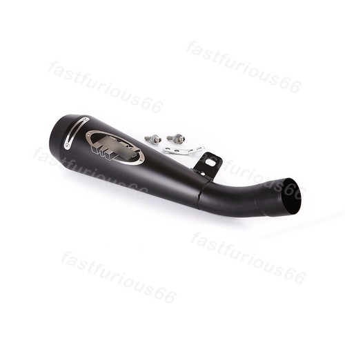 55mm Tip Motorcycle Exhaust Muffler Pipe For Kawasaki Ninja ZX6R ZX636 2009-2022 - Picture 2 of 7