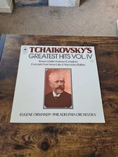 Tchaikovsky's Greatest Hits Vol IV - CBS Harmony - Stereo - UK - 1976 - EX x3