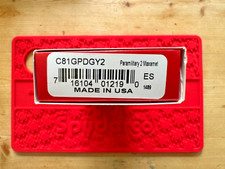 Spyderco Paramilitary 2 Maxamet C81GPDGY2 Gray G10 Handles PM2 Early Prod. Run.