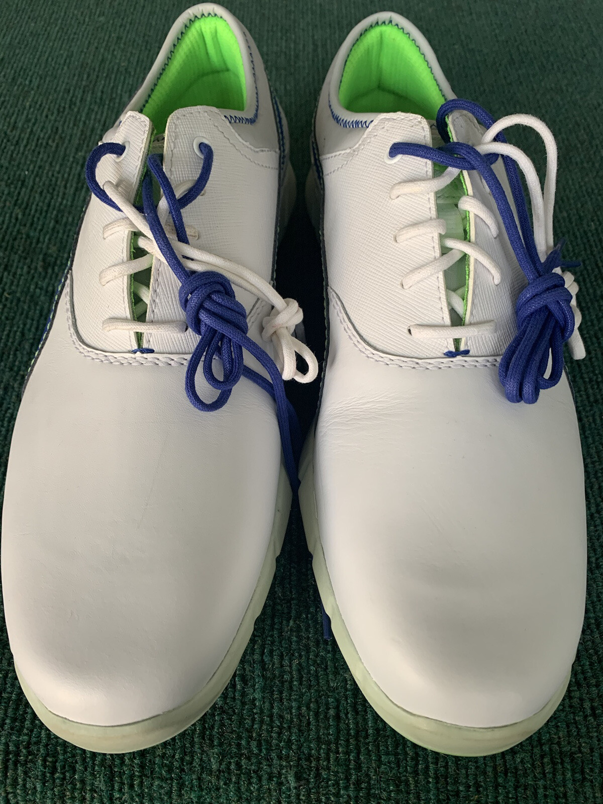 NEW PUMA IGNITE WHITE GOLF SNEAKERS 